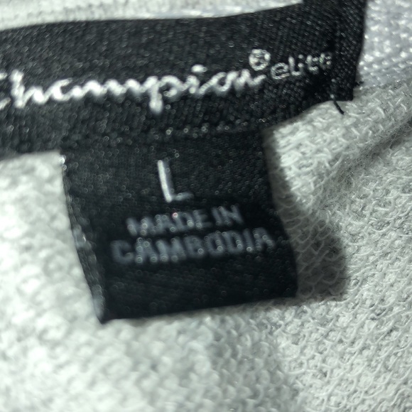 Champion Elite High Collar Hooded Sweatshirt NWT - Picture 3 of 6